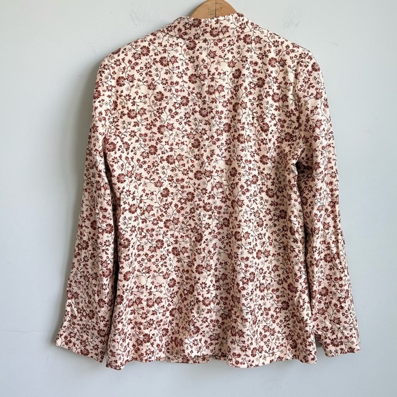 LOFT Outlet Floral Blazer Size 6 - Picture 5 of 6